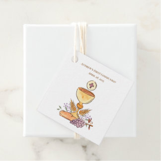 Chalice, Trauben, Weizen Geschenkanhänger