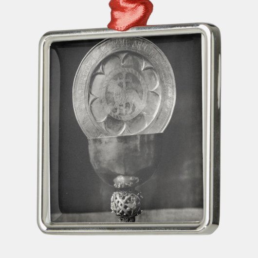 Chalice-und Abendmahl-Platte Silbernes Ornament (Links)