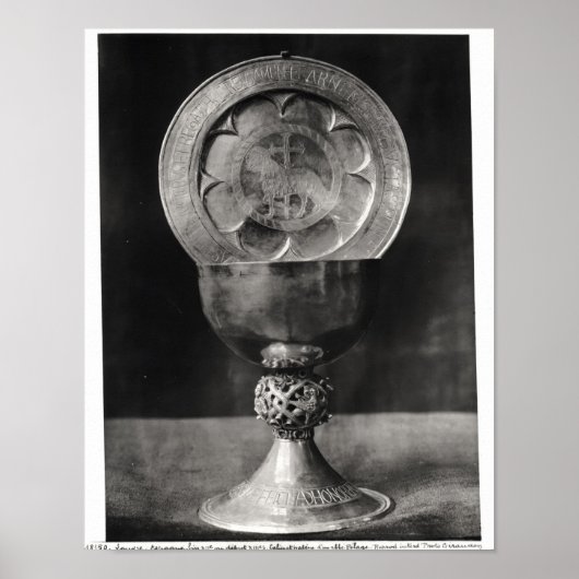 Chalice und Eucharist Plate Poster (Vorne)