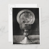 Chalice und Eucharist Plate Postkarte (Vorne/Hinten)