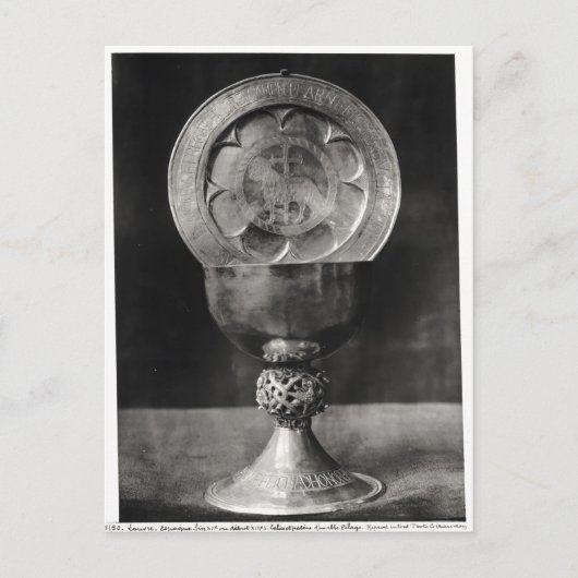 Chalice und Eucharist Plate Postkarte (Vorderseite)