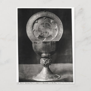 Chalice und Eucharist Plate Postkarte