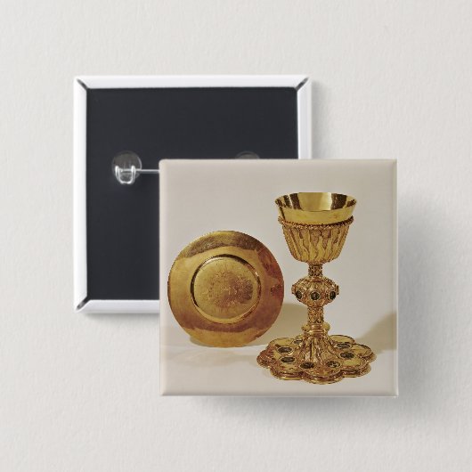 Chalice und paten button (Vorne & Hinten)