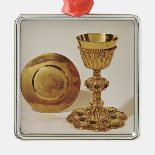 Chalice und paten ornament aus metall (Vorne)