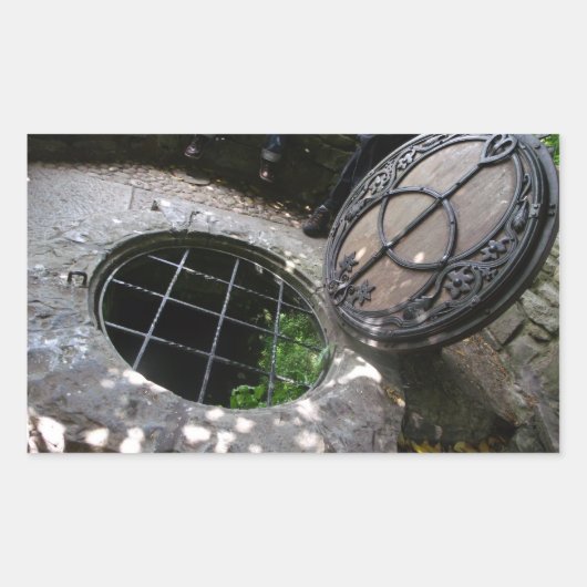 Chalice Wellhead Rechteckiger Aufkleber (Vorderseite)