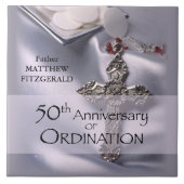 Chalice zum 50. Individuelle Name Fliese (Vorderseite)