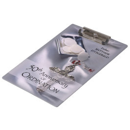 Chalice zum 50. Individuelle Name Klemmbrett