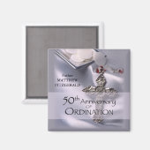 Chalice zum 50. Individuelle Name Magnet (Vorderseite/Rückseite)