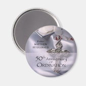 Chalice zum 50. Individuelle Name Magnet (Vorderseite/Rückseite)