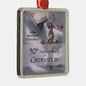 Chalice zum 50. Individuelle Name Silbernes Ornament (Rechts)