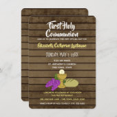 Chalis Traubenbrot Einladung (Vorne/Hinten)