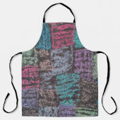 Chalk auf dem Bürgersteig Schürze (Vorderseite)