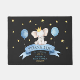 chalk baby shower elephant STARS BALLOONS Fußmatte