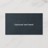 "Chalk Board" Individuell gestaltbare Visitenkarte (Rückseite)