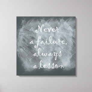 Chalk Board Leinwanddruck