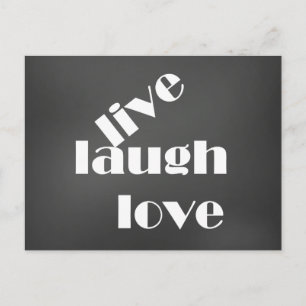 Chalk Board Postkarte