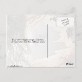 Chalk Cliffs on Rugen by Caspar David Friedrich Postkarte (Rückseite)