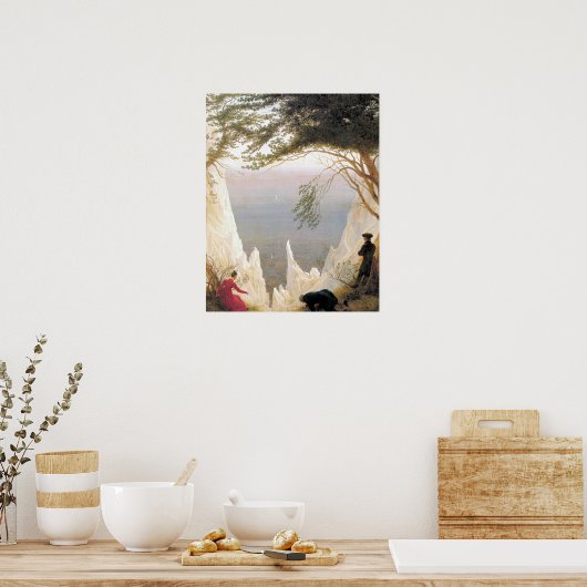 Chalk Cliffs on Rugen Poster (Küche)