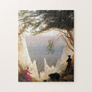 Chalk Cliffs on Rugen von Caspar David Friedrich Puzzle