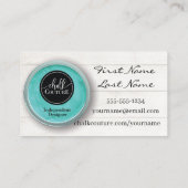 Chalk Couture Custom Business Card Visitenkarte (Rückseite)