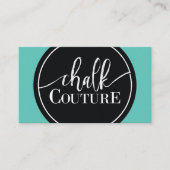 Chalk Couture Custom Business Card Visitenkarte (Vorderseite)