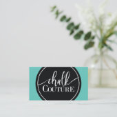 Chalk Couture Individuelle Visitenkarte (Stehend Vorderseite)