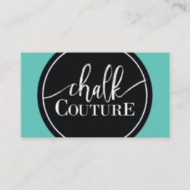 Chalk Couture Individuelle Visitenkarte