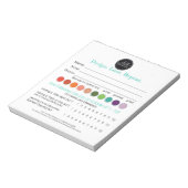 Chalk-Couture Zu Win Zeichnend Slip Notepad eingeb Notizblock (Rotiert)