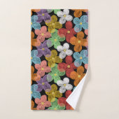 Chalk Daisies Badhandtuch Set (Handtuch)