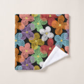 Chalk Daisies Badhandtuch Set (Waschlappen)