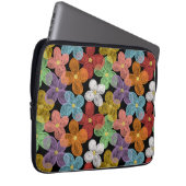 Chalk Daisies Laptopschutzhülle (Vorne Rechts)