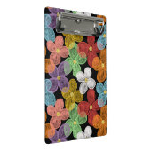 Chalk Daisies Mini Klemmbrett (Schrägansicht)