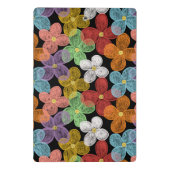 Chalk Daisies Mini Klemmbrett (Rückseite)