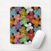 Chalk Daisies Mousepad (Mit Mouse)