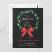 Chalk Decke die neuen Hallen bewegen Ankündigung Postkarte (Vorne/Hinten)