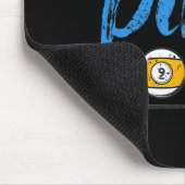 Chalk Dirty to me Funny Pool Player 8-Ball Billard Mousepad (Ecke)