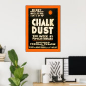 Chalk Dust Poster (Heimbüro)