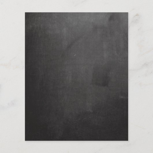 Chalk Foto Booth Prop Flyer (Hinten)