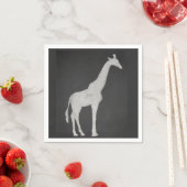Chalk Giraffe Serviette (Beispiel)