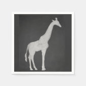 Chalk Giraffe Serviette (Vorderseite)