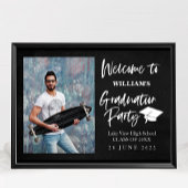 Chalk Graduation Party in der High School Begrüßun Poster