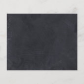 Chalk High School Foto Grad Ankündigung Budget (Rückseite)