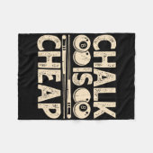 Chalk ist billig fleecedecke (Vorderseite (Horizontal))