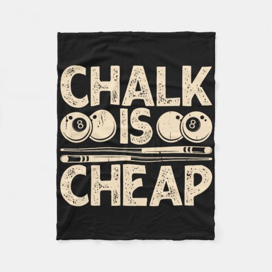 Chalk ist billig fleecedecke (Vorderseite)