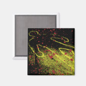 Chalk Kontur Magnet (Vorderseite/Rückseite)