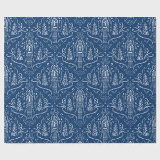 Chalk nutcracker doodle Christmas  Geschenkpapier