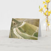 Chalk Paths By Eric Ravilious Karte (Gelbe Blume)