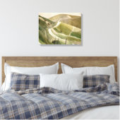 Chalk Paths by Eric Ravilious Leinwanddruck (Insitu (Schlafzimmer))