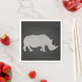 Chalk Rhino Serviette (Beispiel)