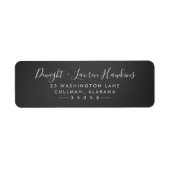 Chalk-Rücksendeadresse (Vorne)